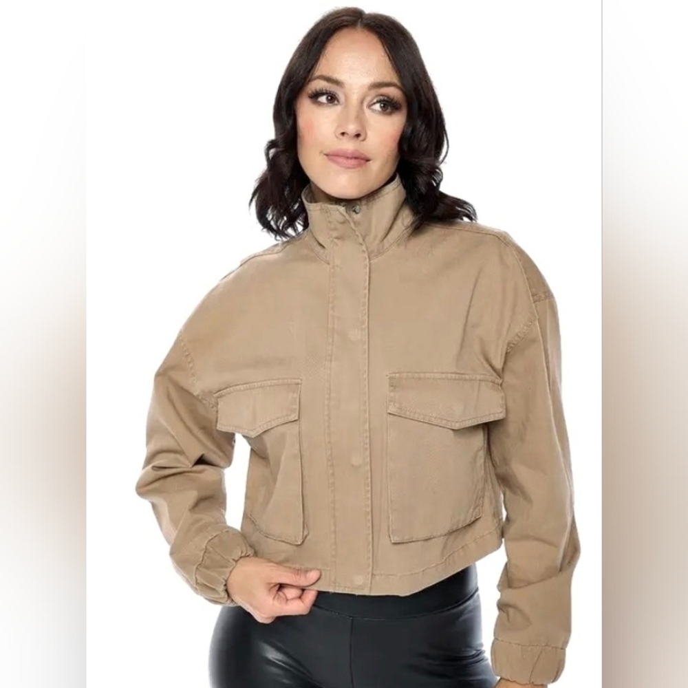 NWT! Ci Sono by Cavalini Twill Jacket Small